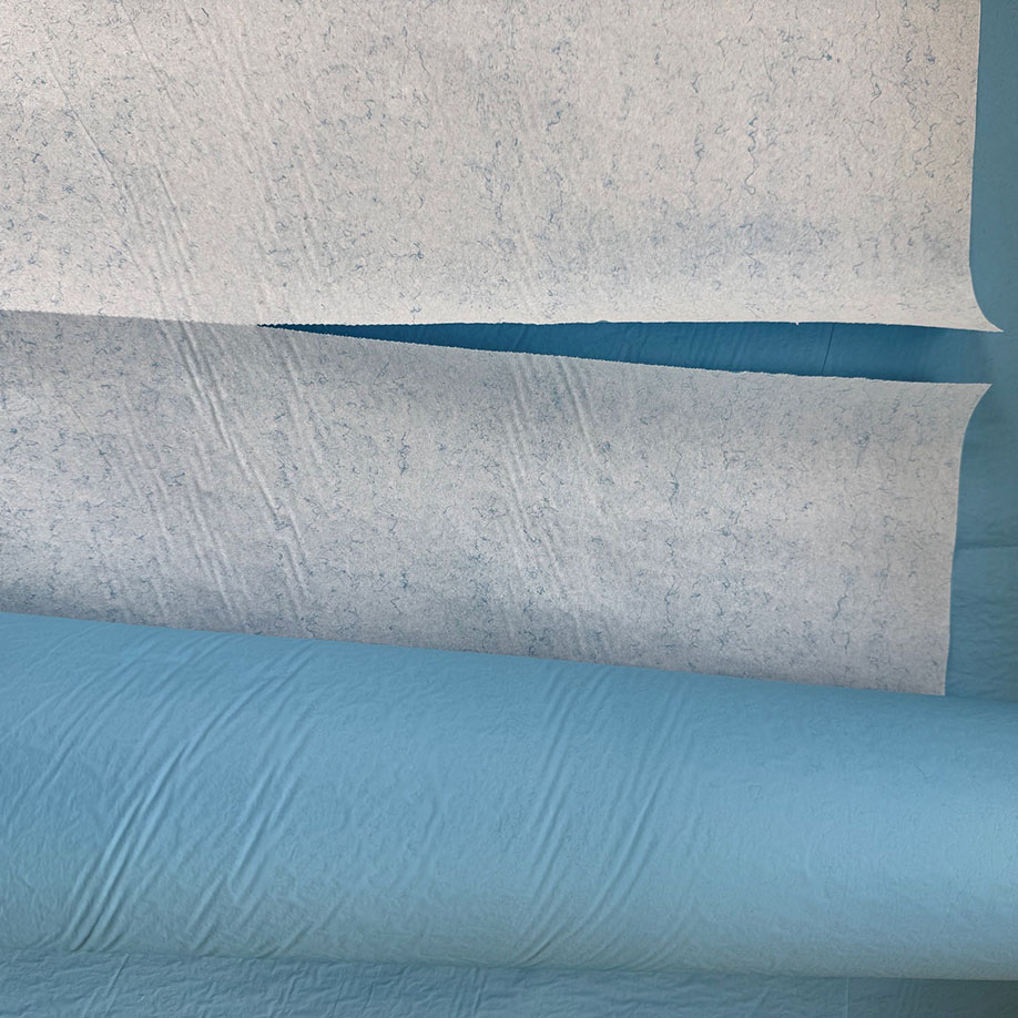 Medinop protective sheet 2-ply blue 75 x 90 cm