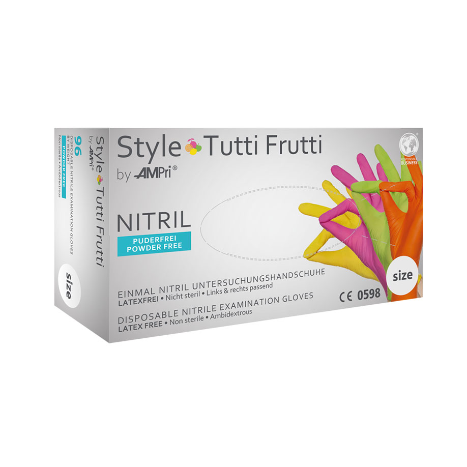 Nitril U.-Handschuhe Style tutti frutti,