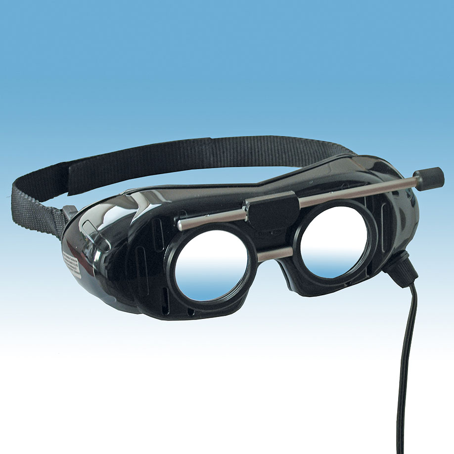 Nystagmusbrille nach Frenzel