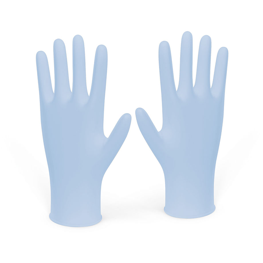 Vasco Coats light blue U.-Handschuhe,