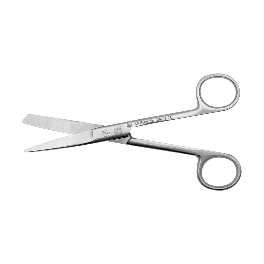chirurgische Schere ratiomed gerade, spitz/stumpf 14,5 cm