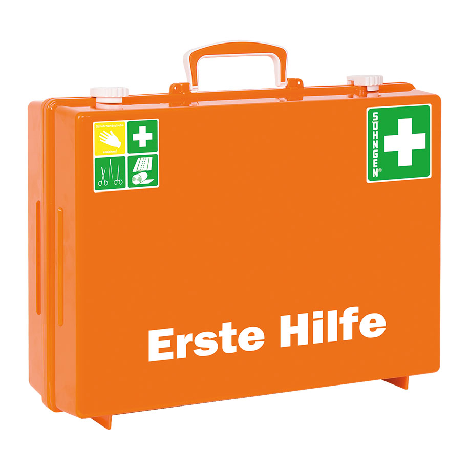 First Aid Case MT-CD Industy Norm DIN 13169, orange