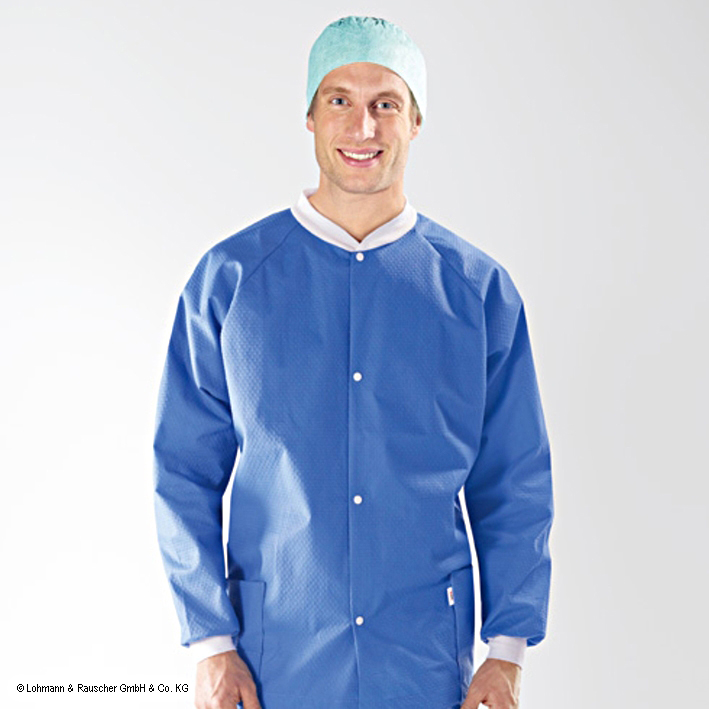 Sentinex Einmal-Thermojacken blau, Gr. M, unisex (40 Stck.)