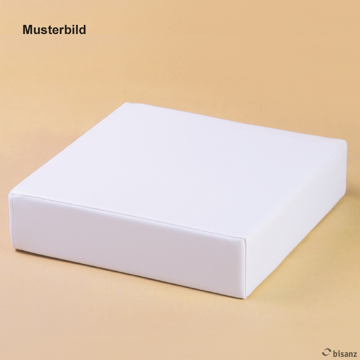 Sitzerhöhung weiß 40 x 40 x 10 cm,