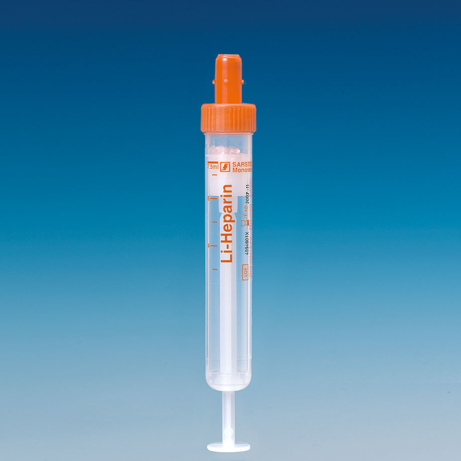 S-Monovetten 7,5 ml, 92 x 15 mm,