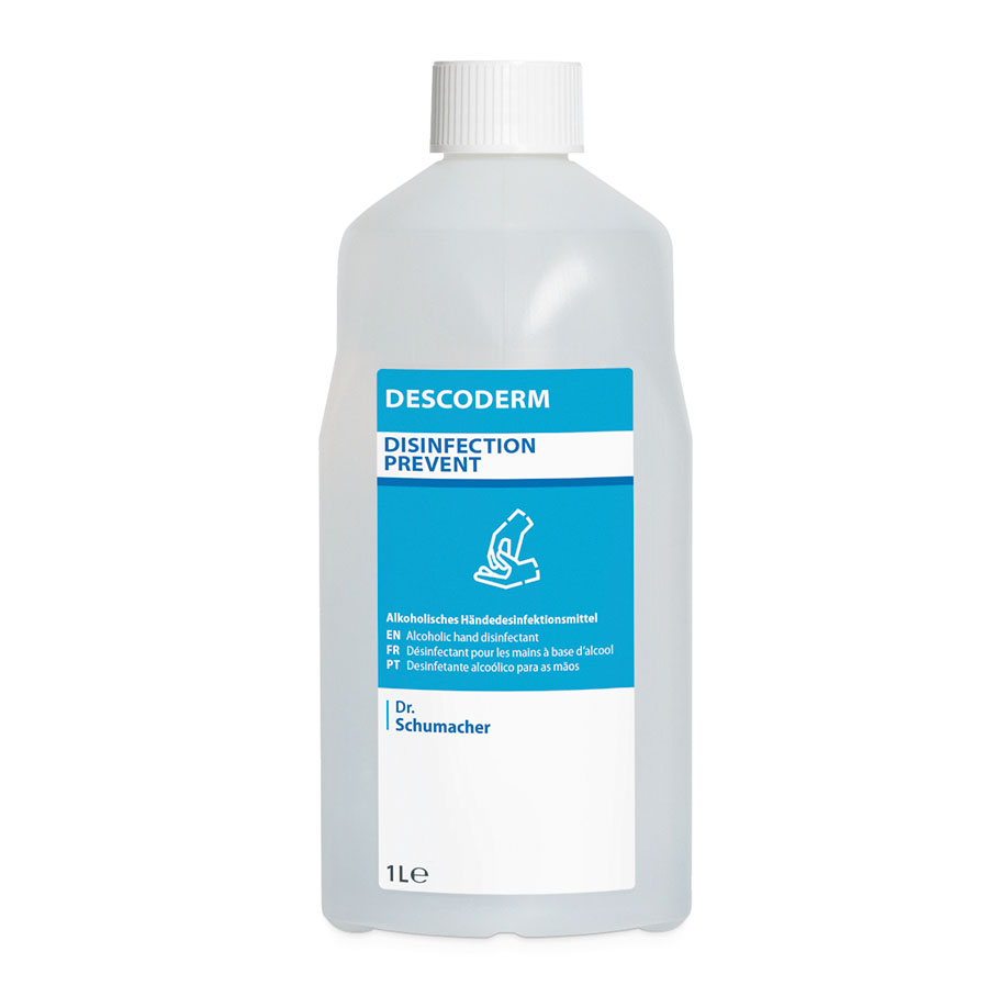 Descoderm 1 l, dispenser bottle, skin and hand disinfection