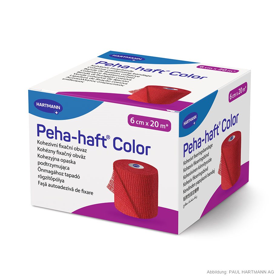 Peha-haft Color rot Fixierbinde