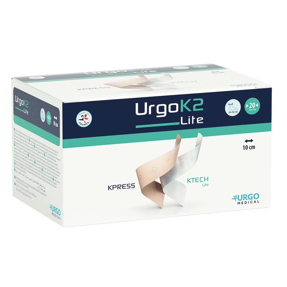 UrgoK2 Lite Kompressionssystem, Knöchelumfang 25-32cm, Bindenbreite 10cm
