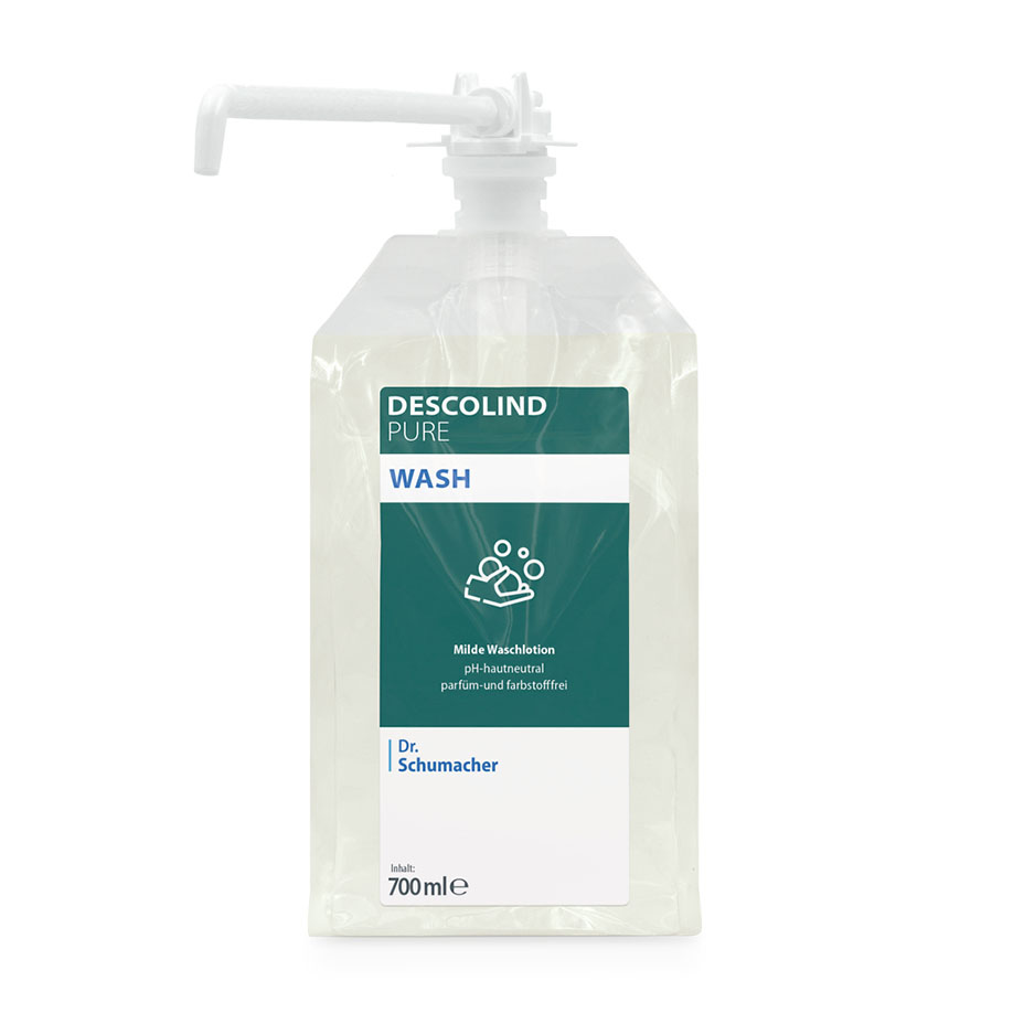 Descolind Pure Wash ESH Vacu-Bag 700 ml, Waschlotion, mit langer Pumpe