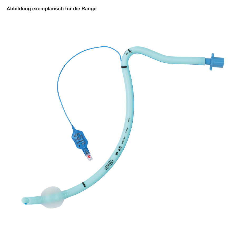 BLUE LINE Tubus "Polar Nord" nasal vorgeformt mit Cuff Gr. 7,5  (10 Stck.)