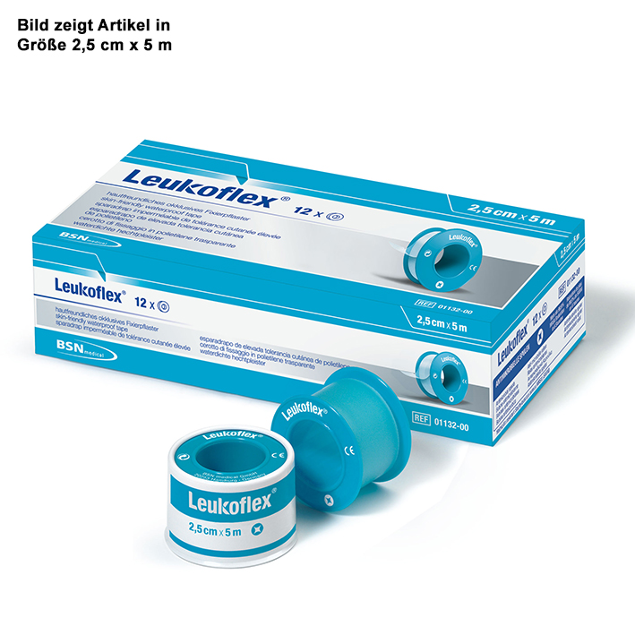 Leukoflex Rollenpflaster ohne Schutzring