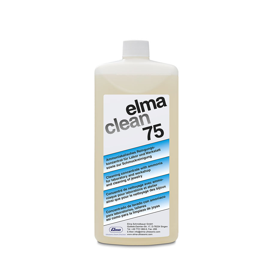 elma clean 75 Reinigungslösung 1 Ltr.