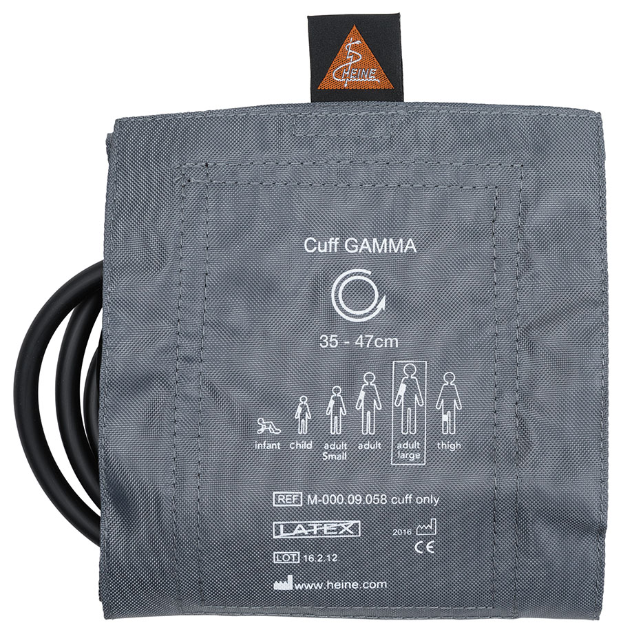 Klettenmanschette komplett, 2-Schlauch,