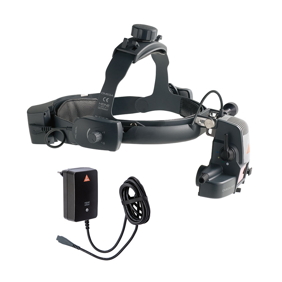 Omega 500 LED indirektes binokulares Ophthalmoskop unplugged Kit