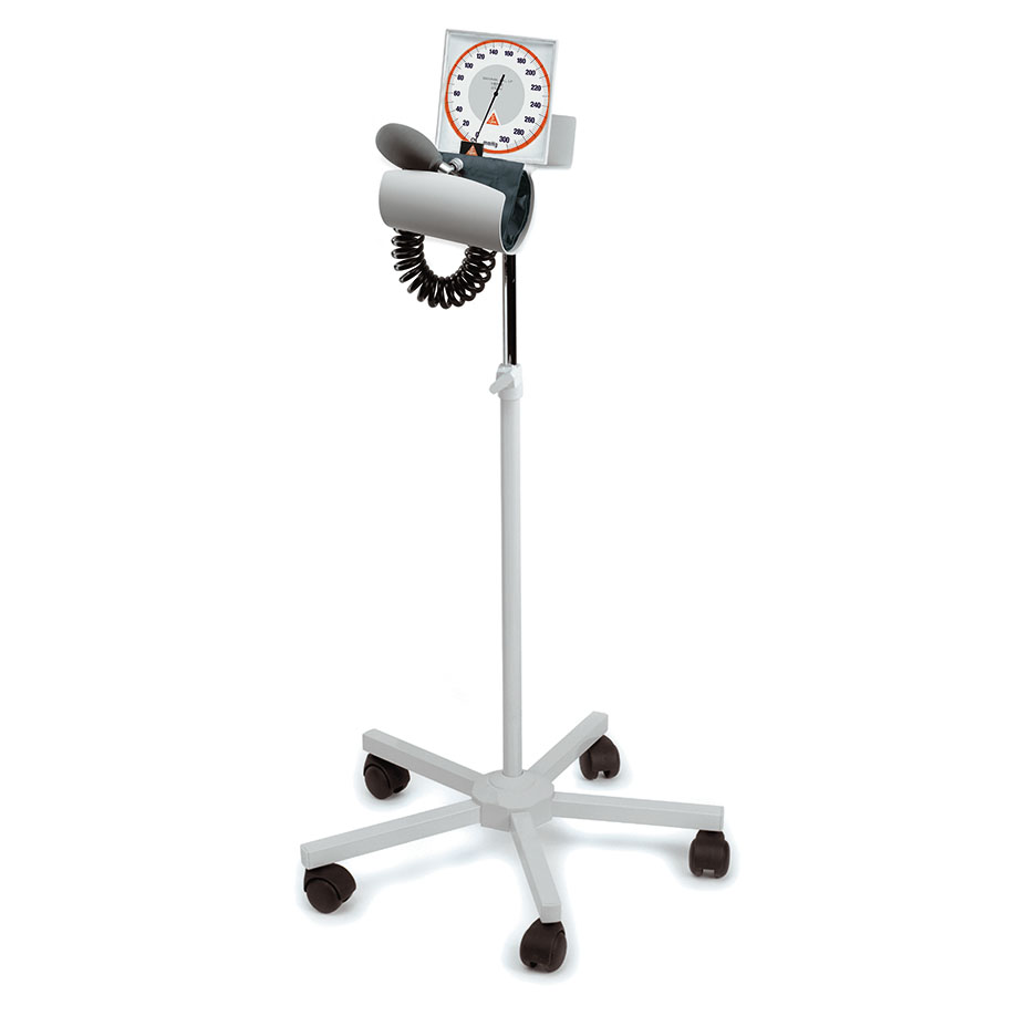 *GAMMA XXL LF-S wheeled stand, blood pressure monitor