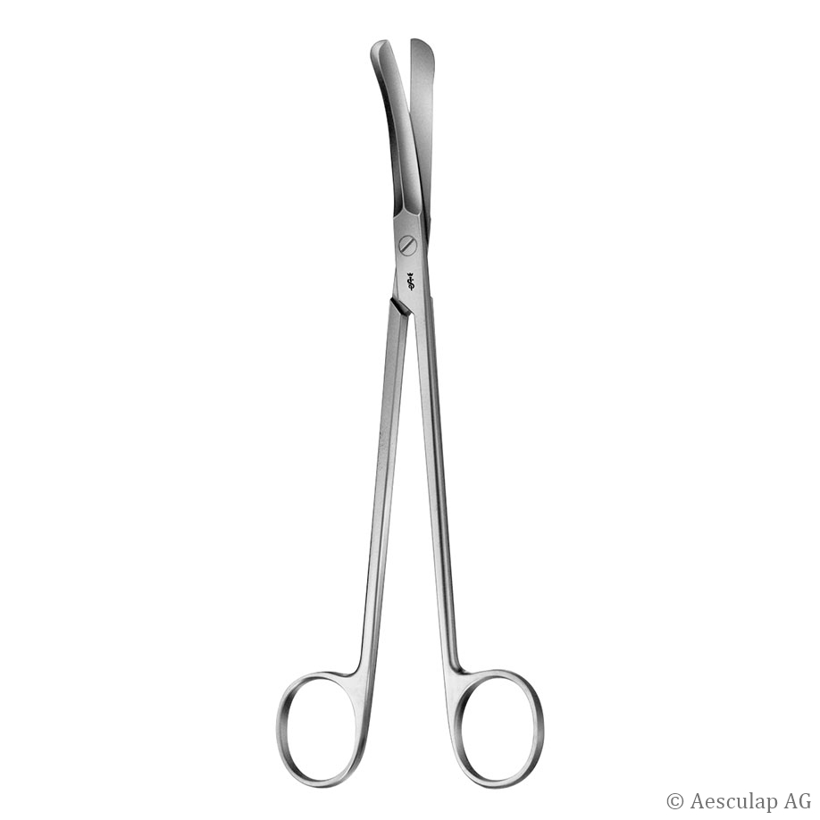 GOOD Tonsil Forceps, Curved, blunt/blunt, 19.5 cm