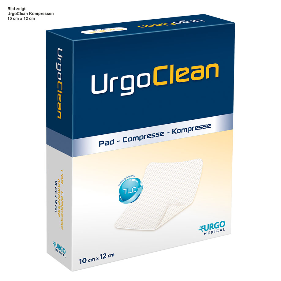 UrgoClean Kompressen, 6 x 6 cm