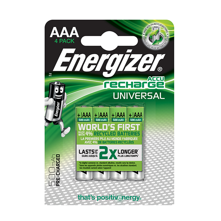 Energizer NiMH Akkumulatoren Universal