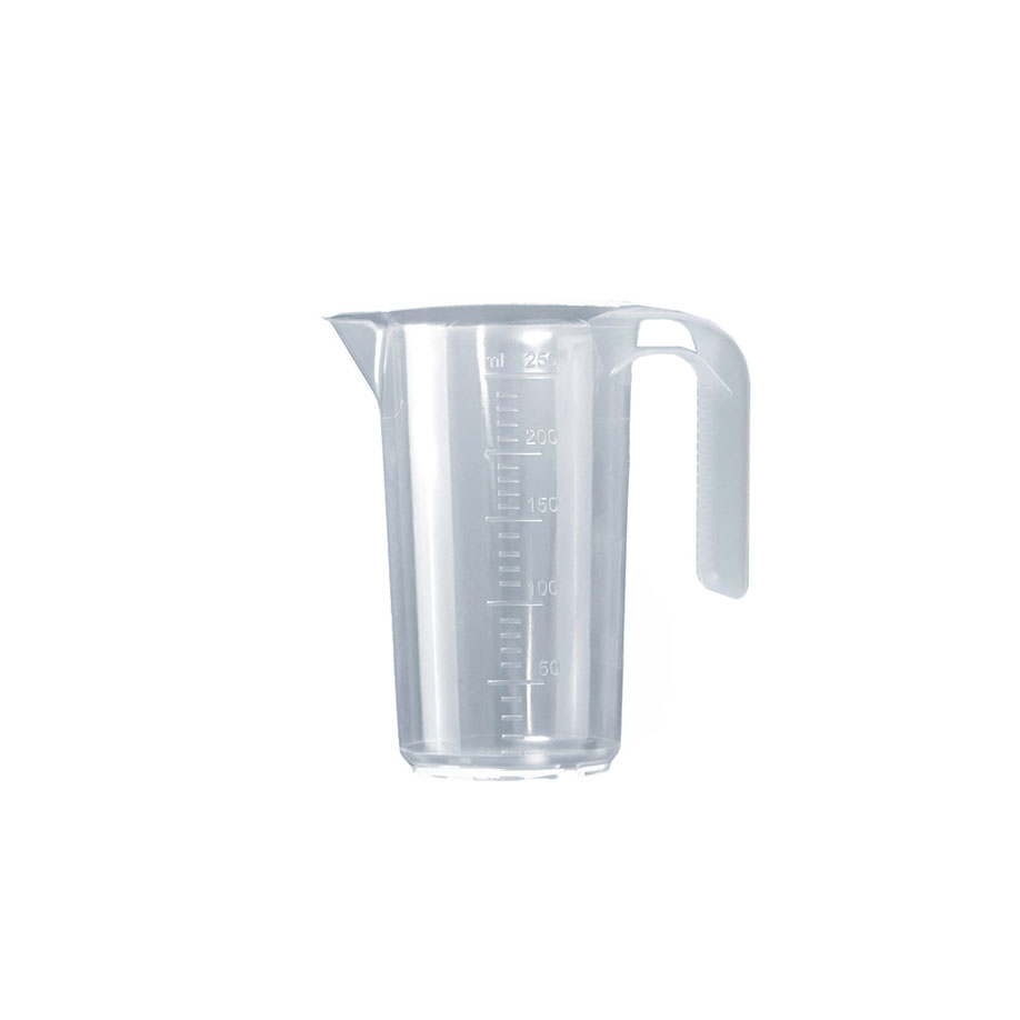 Measuring can, polypropylene 250 ml transparent