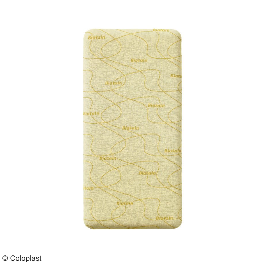 Biatain Schaumverband, steril, nicht-haftend, 5 x 7 cm (10 Stck.)