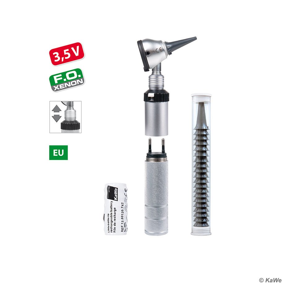 KaWe EUROLIGHT F.O. 30 Otoskop 3,5 V,