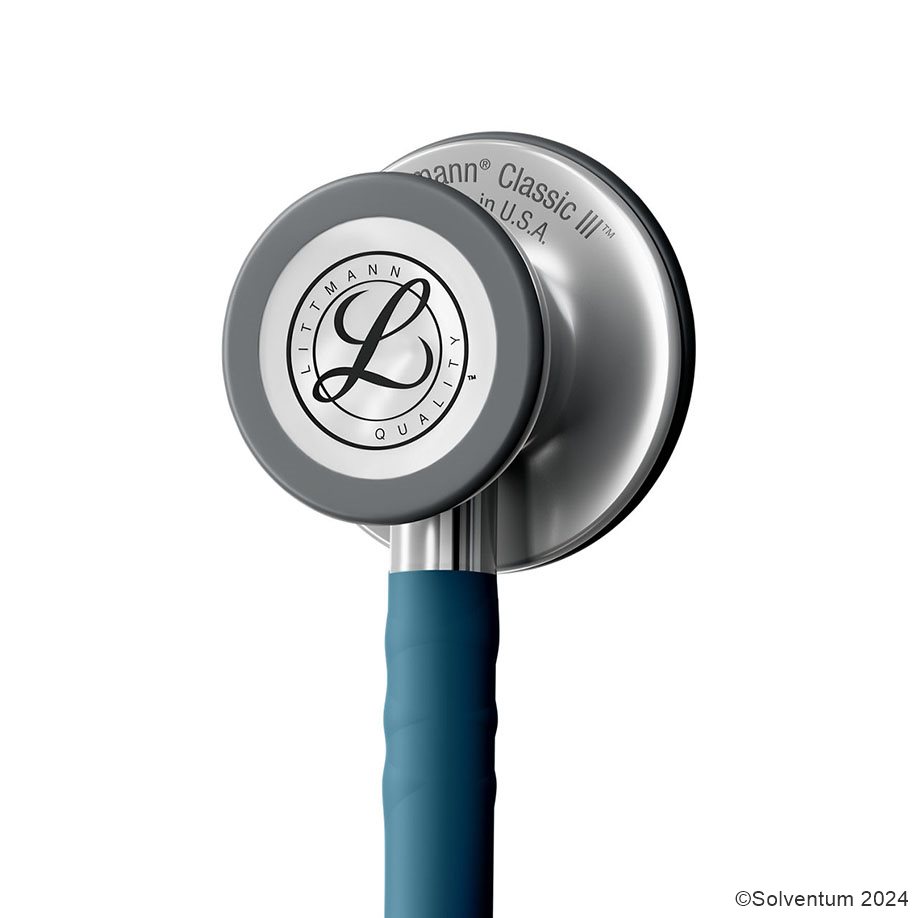 Littmann CLASSIC III Monitoring Stethoskop, mit Edelstahl-Bruststück,