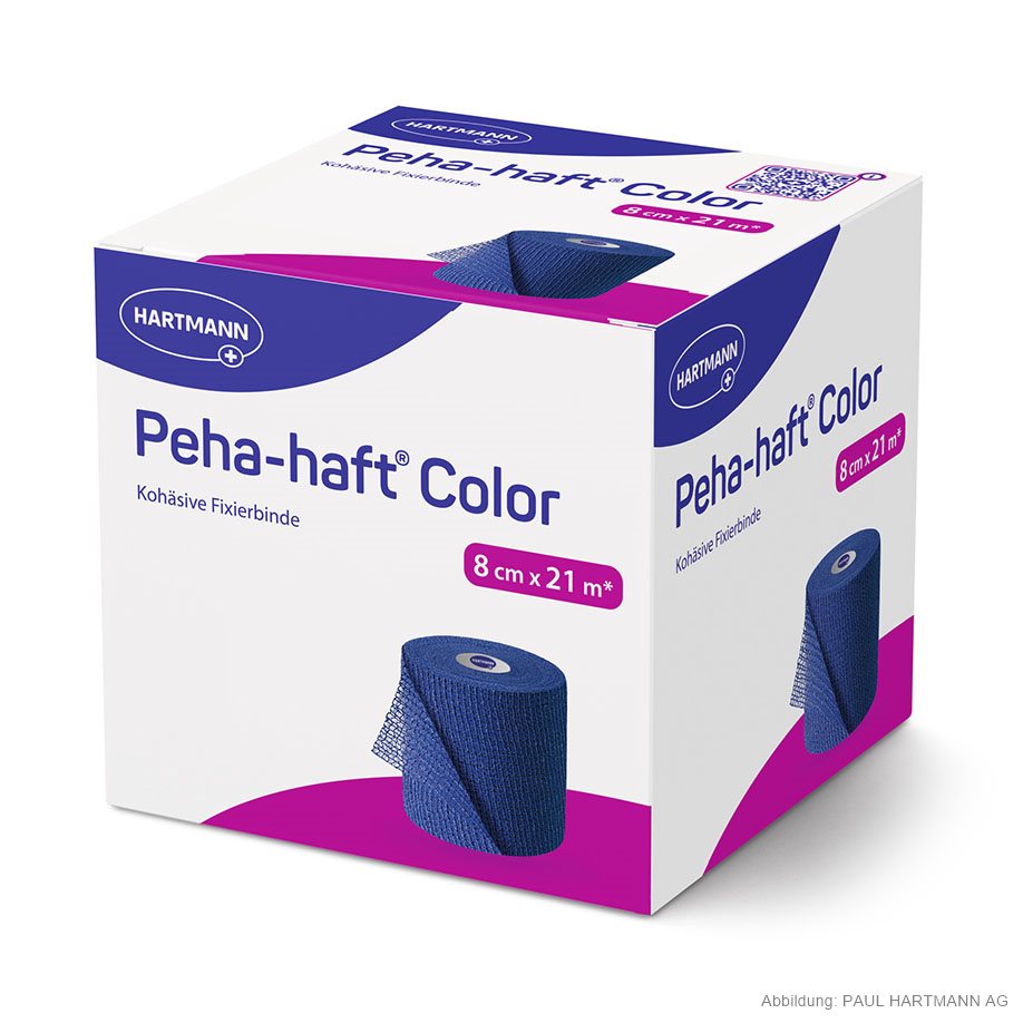Peha-haft Color blau Fixierbinde