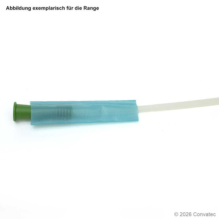 GentleCath Glide für Frauen Ch. 8 (30 Stck.) hydrophile Einmalkatheter mit gerader Spitze