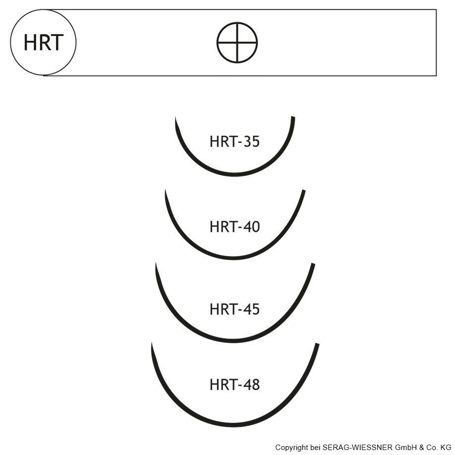 TERYLENE HRT-26 2/0=3 green length of thread 75 cm (24 pcs.)