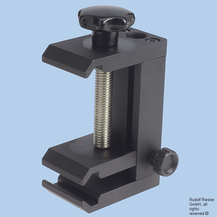 Universalklemme Metall, schwarz