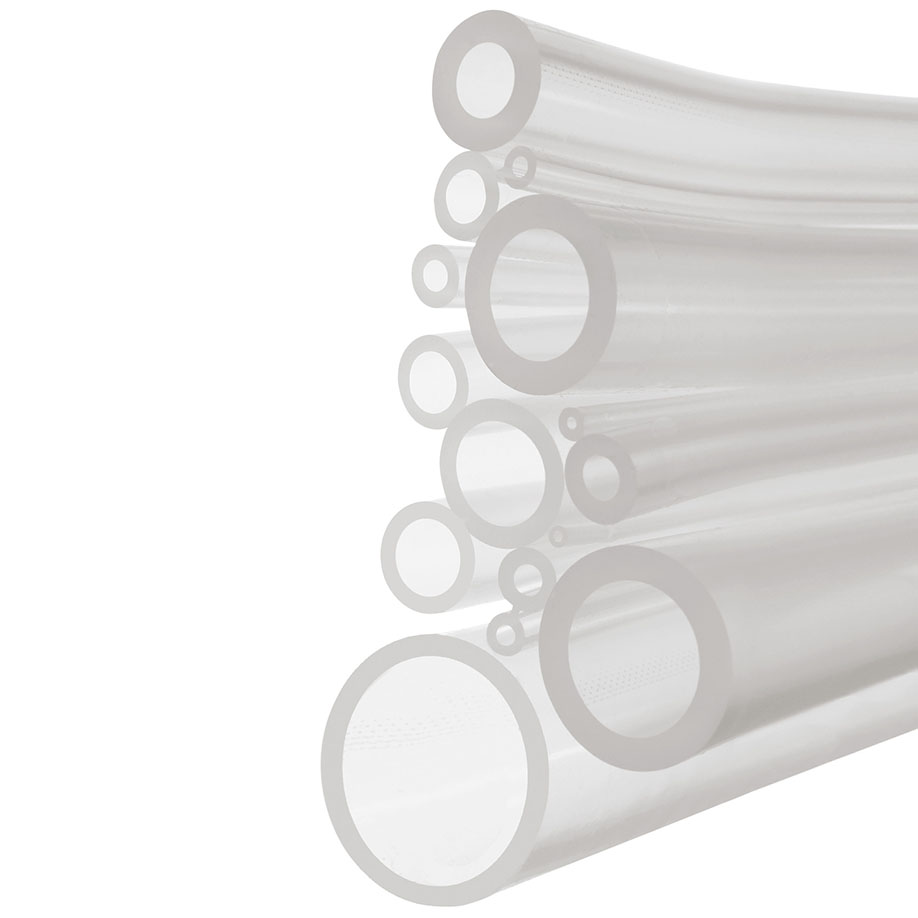 Silikonschlauch glatt / transparent