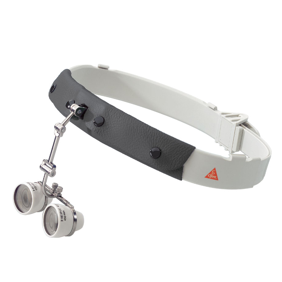 Kopfband-Binokularlupe C 2.3 K/450 mm im Koffer