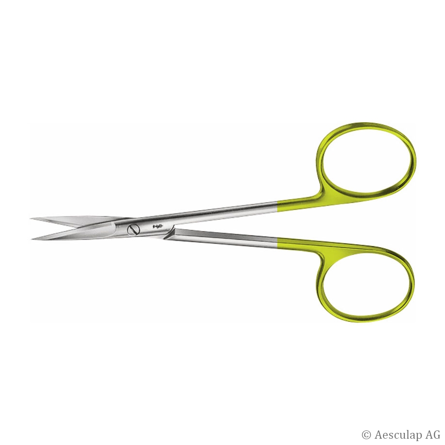 feine Schere DUROTIP (Irisschere), gerade, spitz/spitz, 11 cm