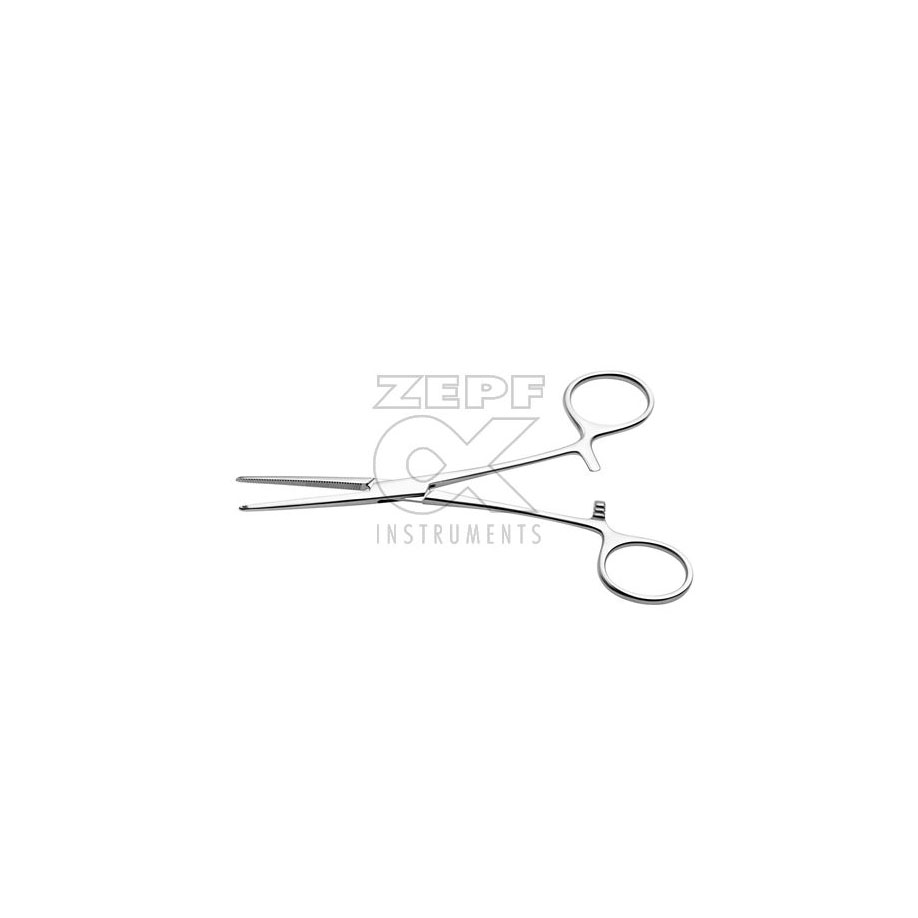 PEAN Arterienklemme grazil, gerade, gerieft, 14 cm