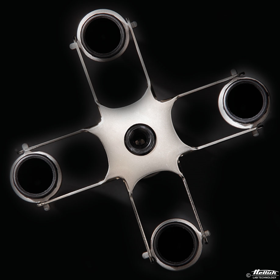 Ausschwingrotor 90° für 4 x 15 ml,