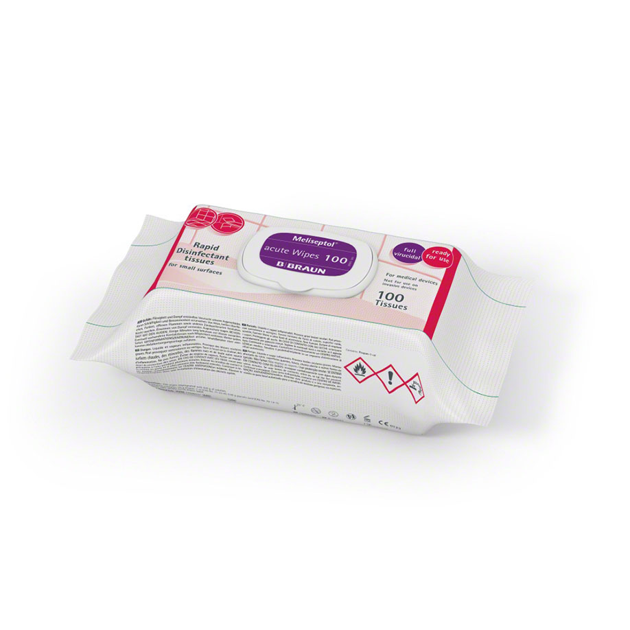 Meliseptol acute Wipes 100 (100 Tücher)