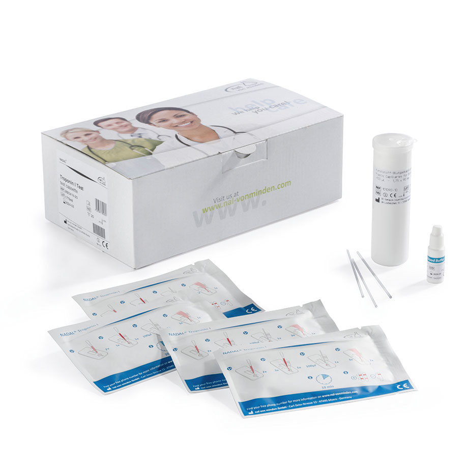 NADAL Troponin I Test (10 cassettes)
