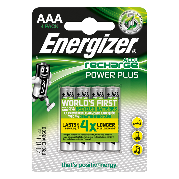 Energizer NiMH Akkumulatoren Power