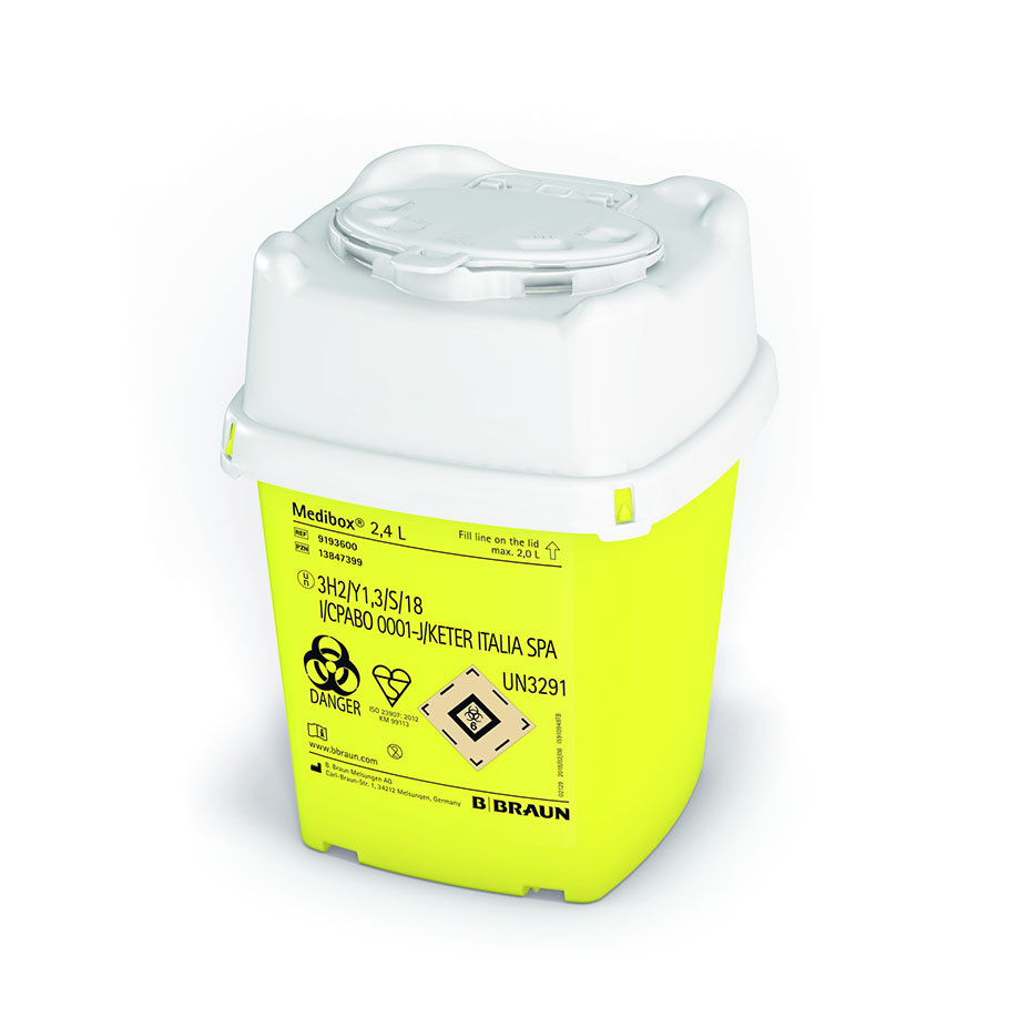 Medibox Kanülensammler 2,4 Ltr.