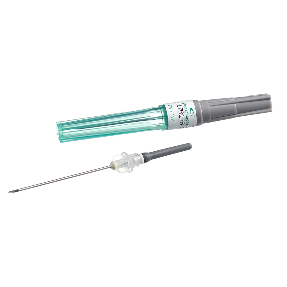 VACUETTE VISIO PLUS Kanüle 21G x 1 1/2", 0,8 x 38 mm, grün, steril (2000 Stck.)