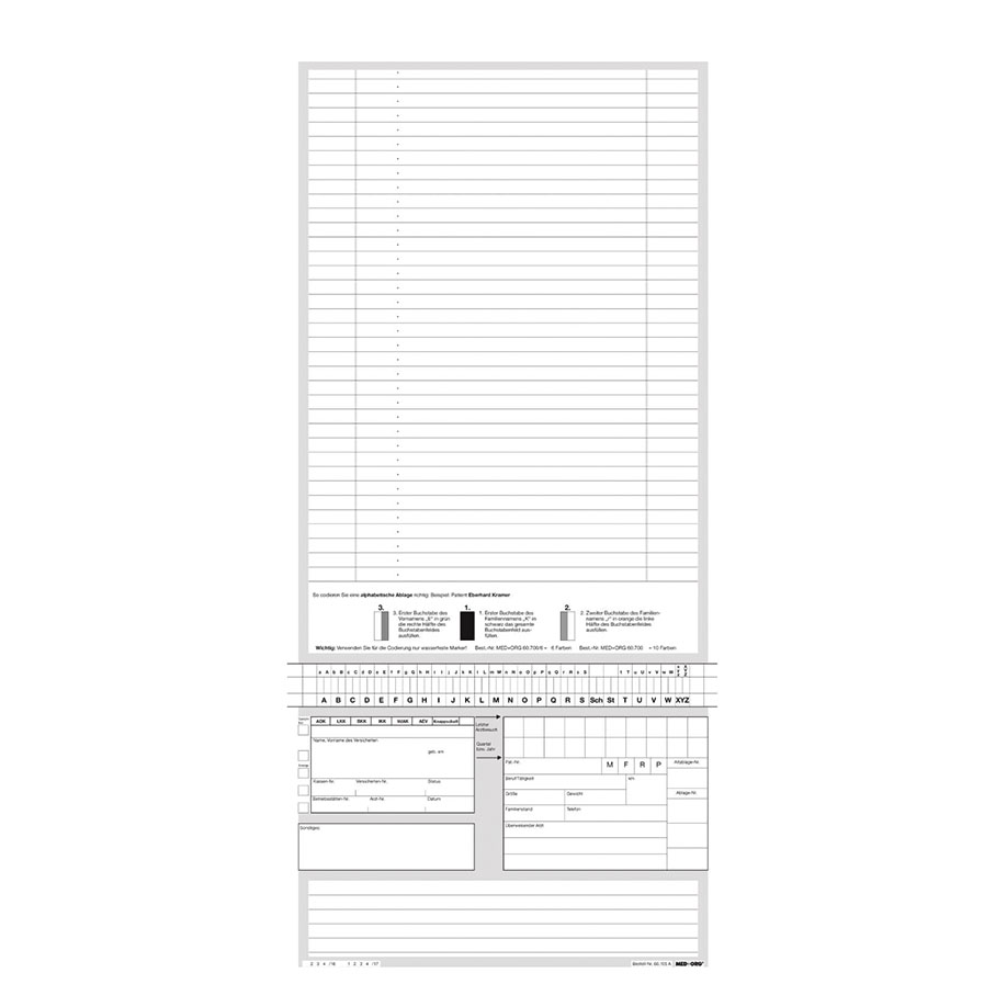 Karteitaschen ALPHAnorm DIN A5 quer Typ