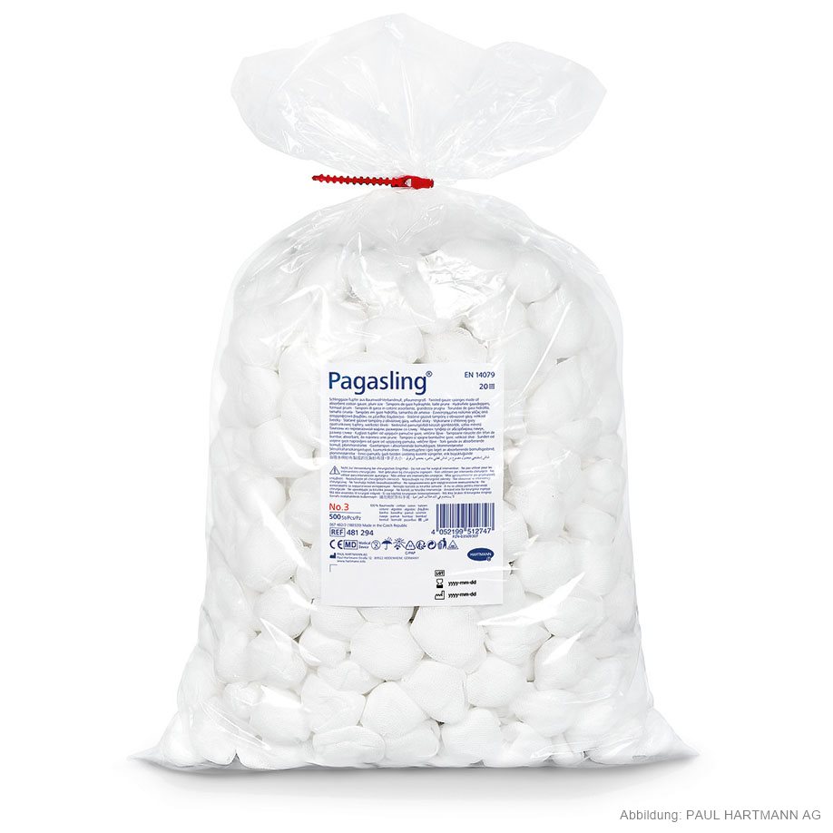 Pagasling Schlinggazetupfer unsteril