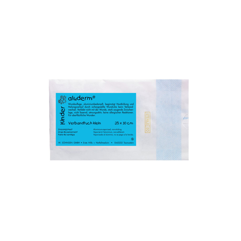 aluderm Dressing sheet for children approx. 25 x 30 cm