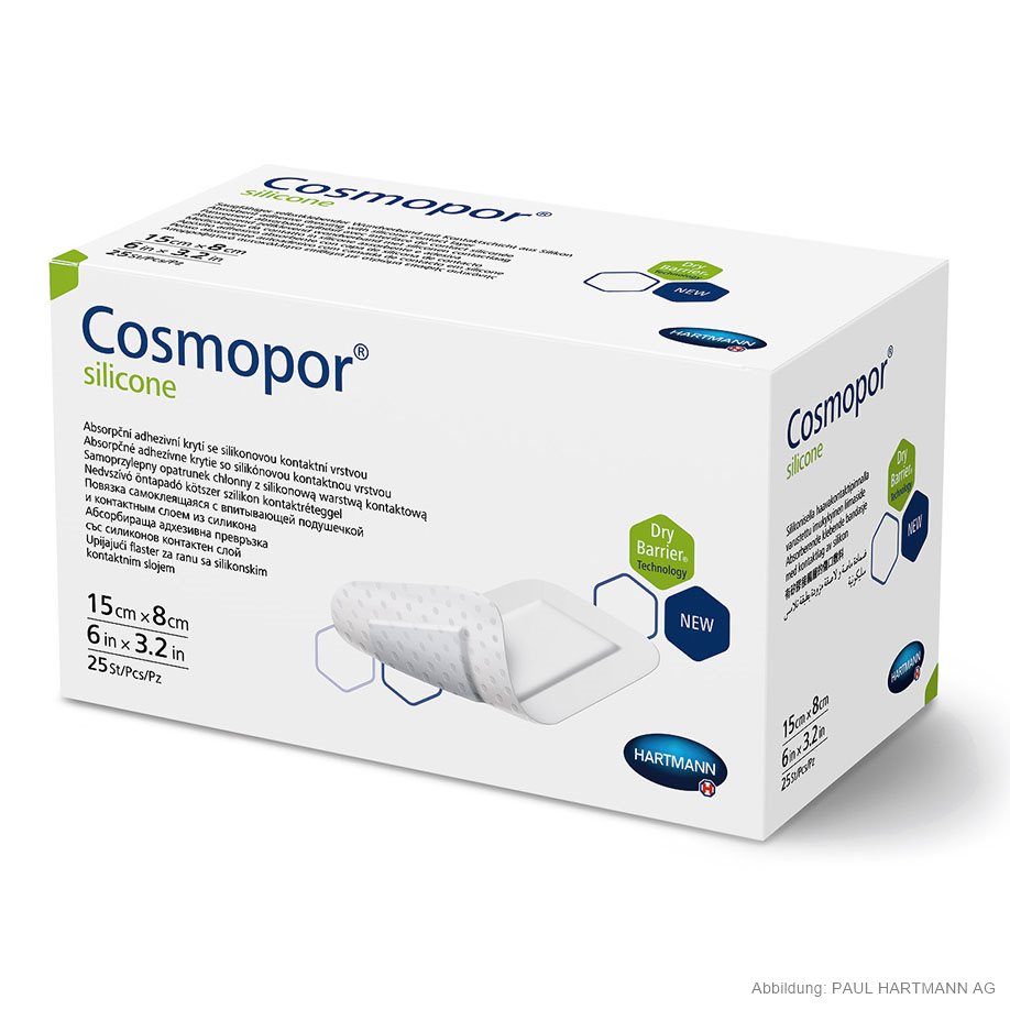 Cosmopor silicone Wundverband steril