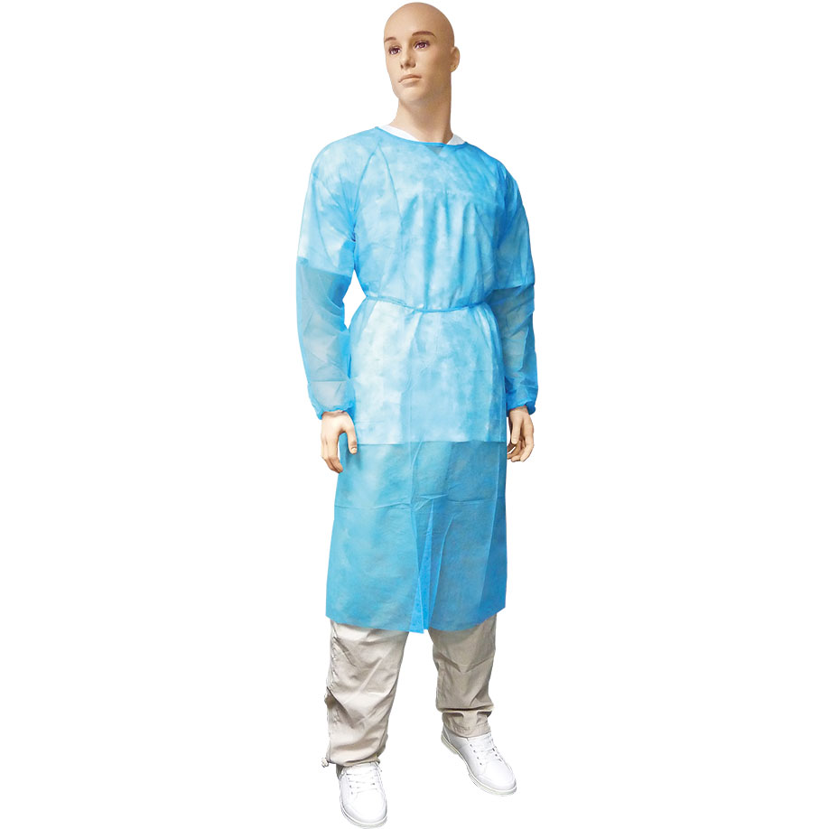 Besucherkittel ratiomed blau