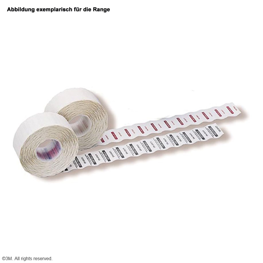 3M Comply labels “Expires” green 2.58 x 1.58 cm (12 Rolls)