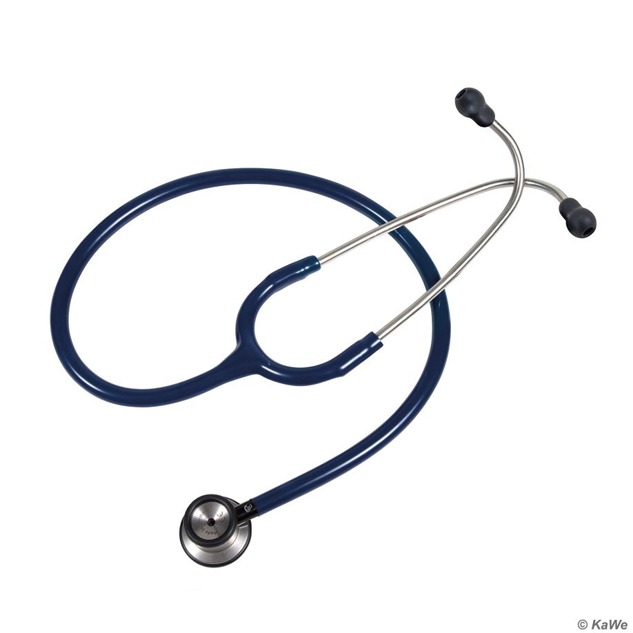 Baby-Prestige Stethoskop Edelstahl, blau