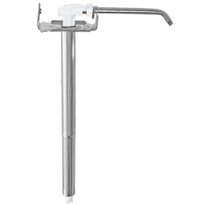 Edelstahlpumpe mit geradem Saugrohr