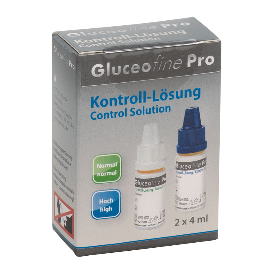 Gluceofine Pro Kontroll-Lösung