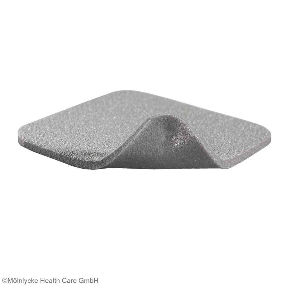 Mepilex Ag foam bandage sterile, 15 x 15 cm (5 pcs.)